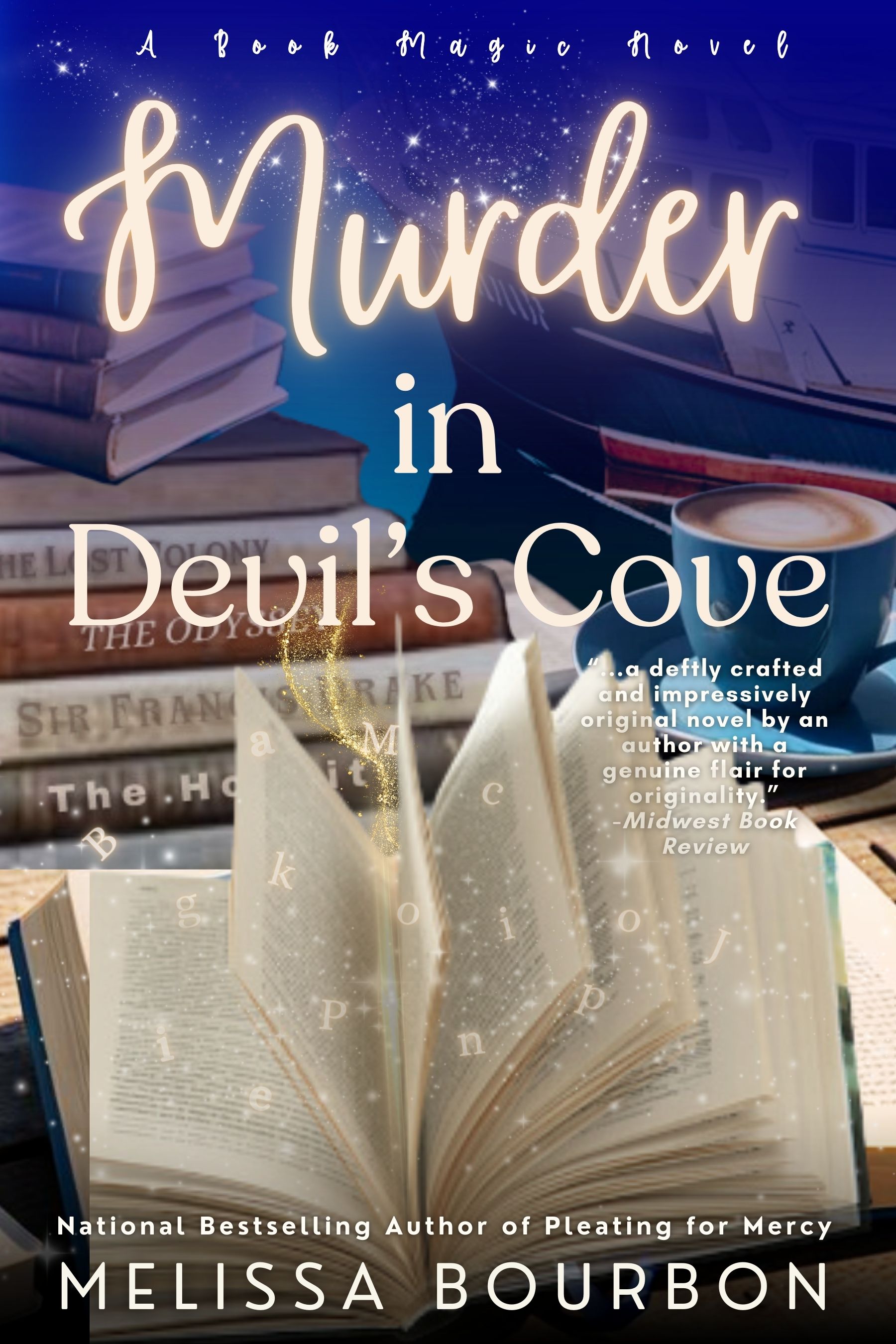 Murder in Devil's Cove (A Book Magic Novel, #1)