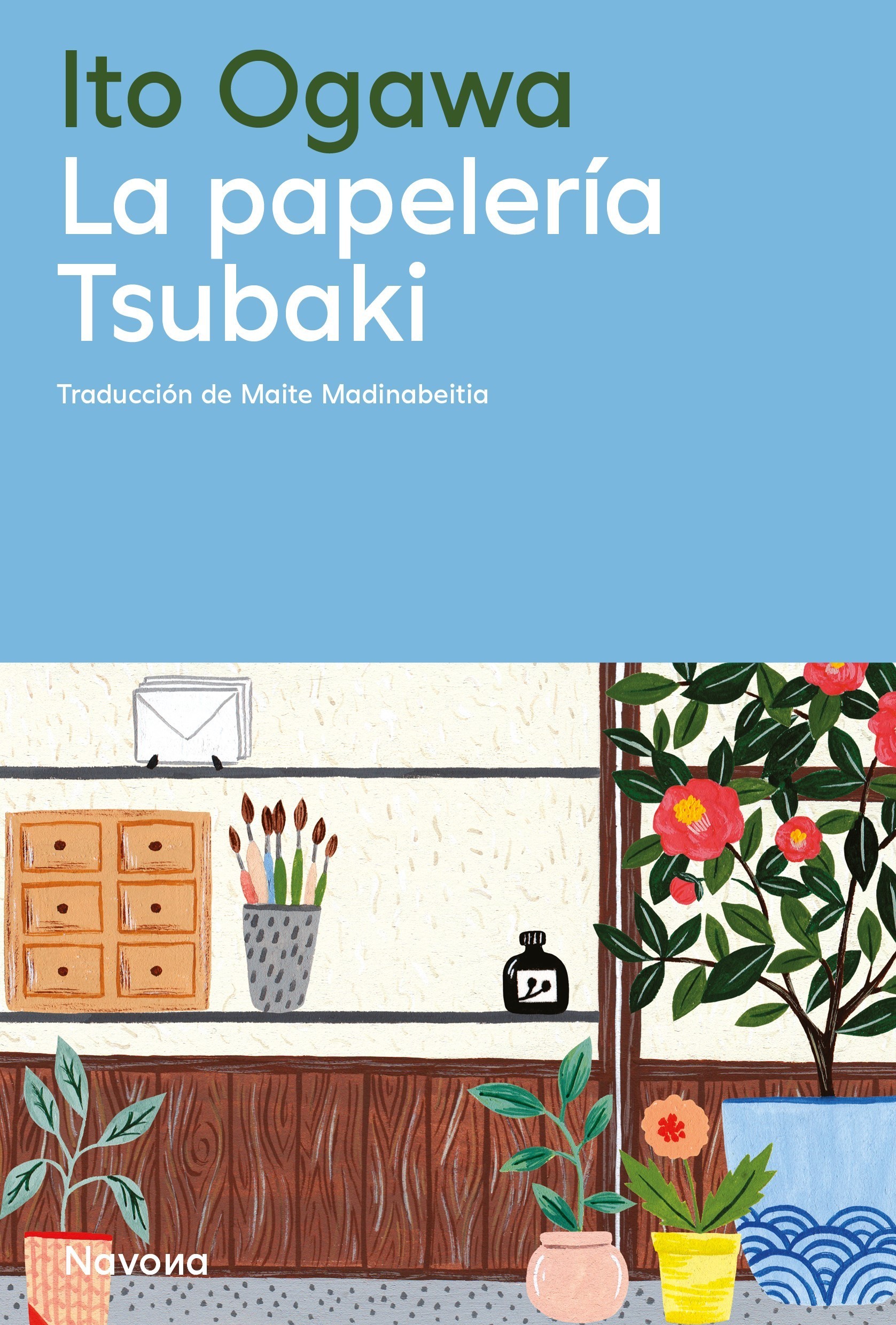 Portada de La papelería Tsubaki, de Ito Ogawa