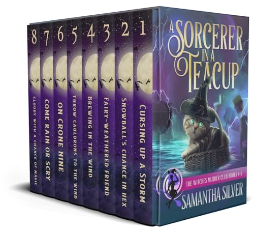 A Sorcerer in a Teacup: The Witches Murder Club Books 1-8 (Kindle Edition)
