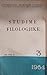 Studime Filologjike : 3, 1964