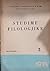 Studime Filologjike : 2, 1974