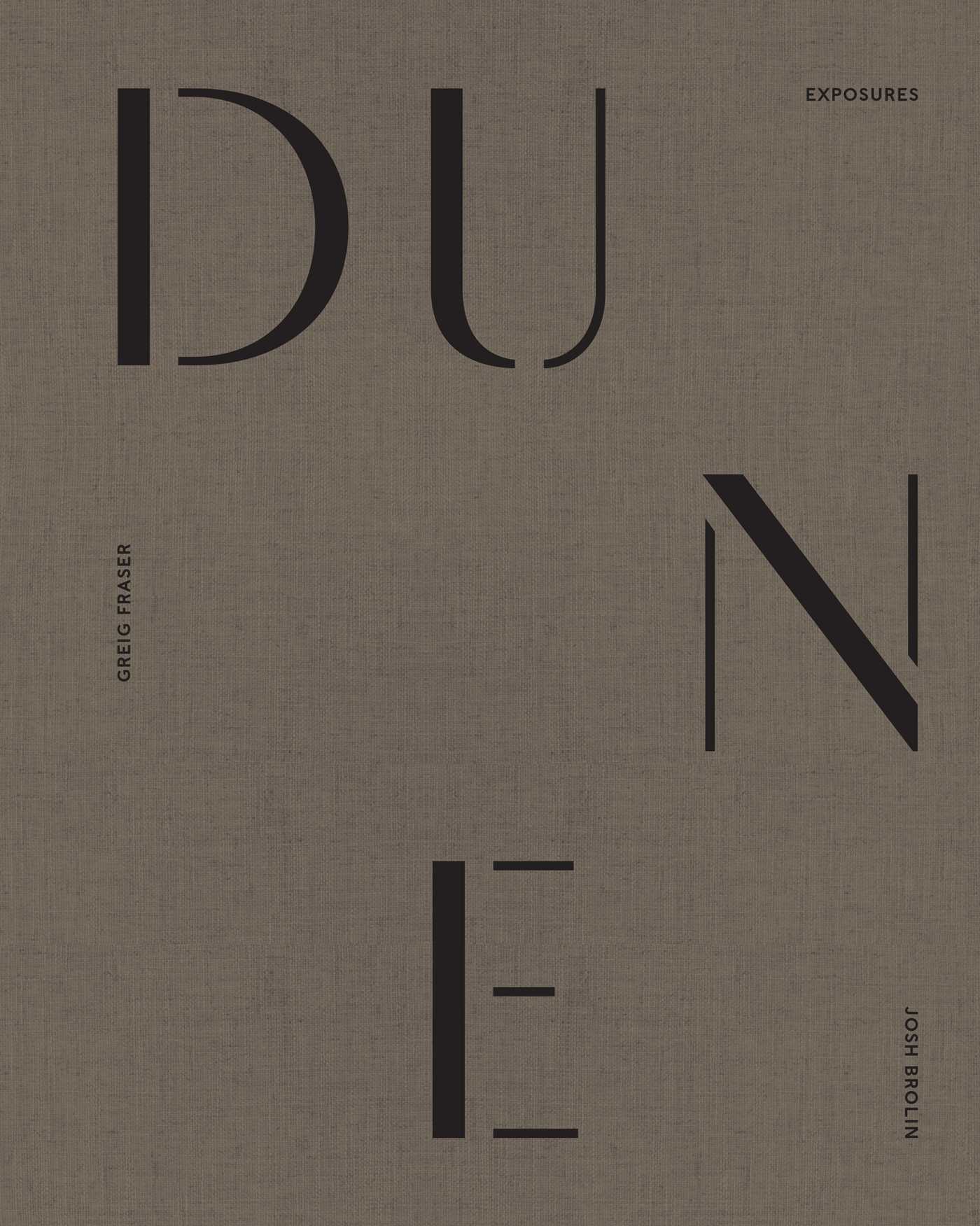 Book cover: Dune: Exposures by Josh Brolin