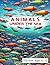 Vintage Animals Under The Sea Illustration 8.5" x 11", Childr... by Sharon Martin
