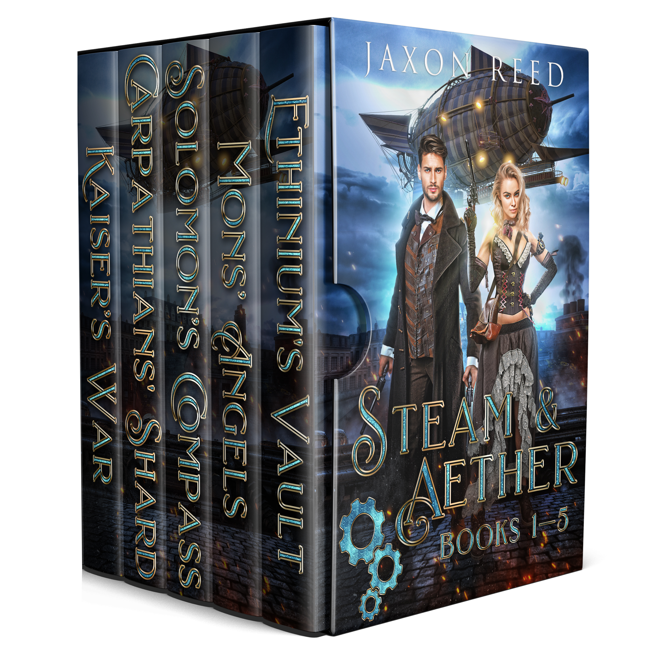 Steam & Aether Books 1-5: Complete Series Box Set (Kindle Edition)
