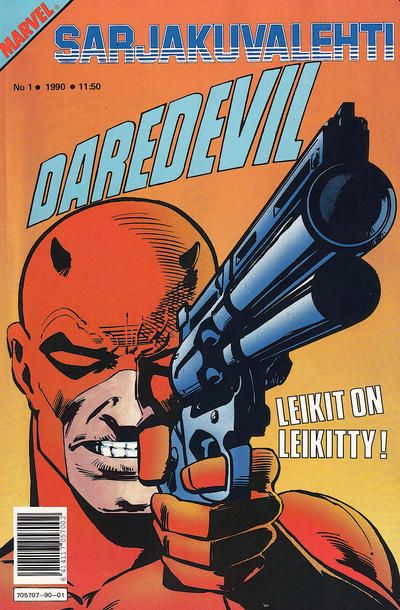 Sarjakuvalehti, #1/1990: Daredevil: Leikit on leikitty