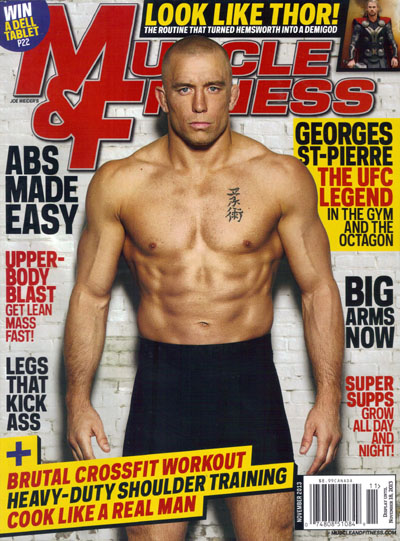 Muscle & Fitness Magazine, Volume 74, Issue 11, November 2013: Georges St-Pierre