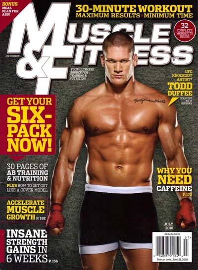 Muscle & Fitness Magazine, Volume 71, Issue 7, July 2010: Todd Duffee