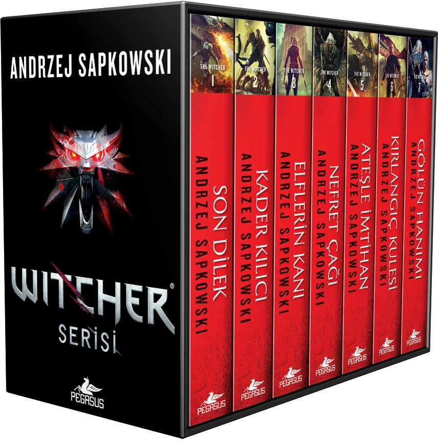 The Witcher Serisi Kutulu Özel Set (7 Kitap Takım)