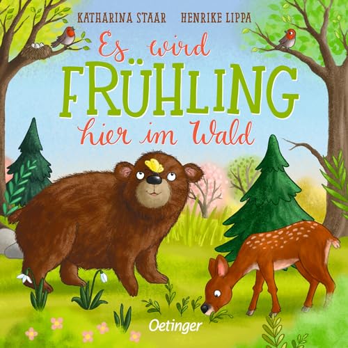Es wird Frühling hier im Wald (Board Book)