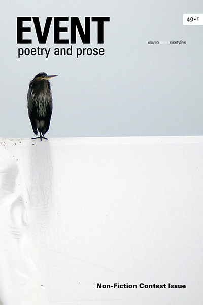 Event Poetry and Prose 49/1 : Non-fiction Contest Issue