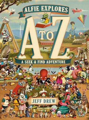 Alfie Explores A to Z: A Seek-and-Find Adventure (An Alfie the Bookworm Book)