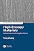 High-Entropy Materials: Adv...