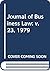 Journal of Business Law: v....