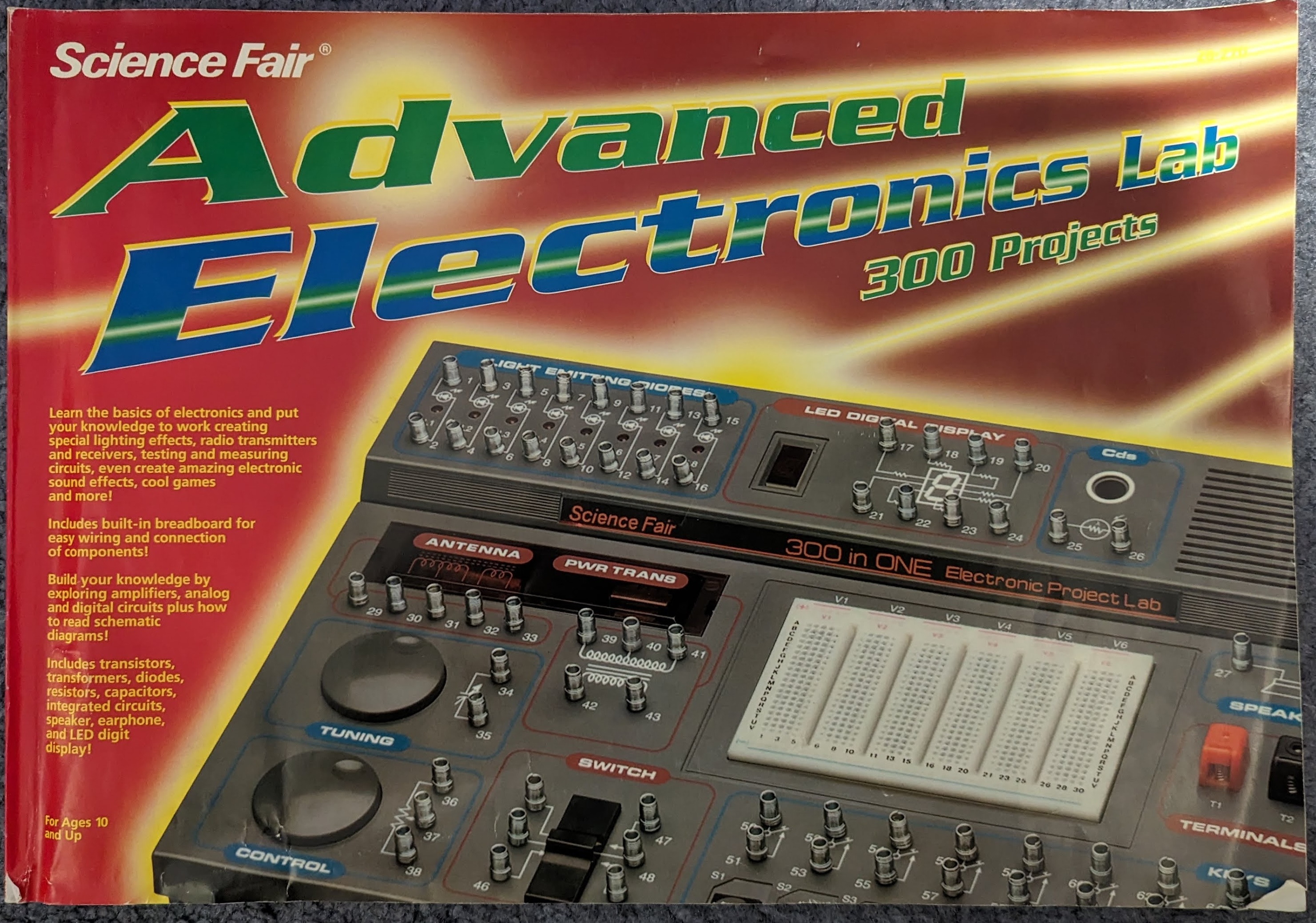 Science Fair Advanced Electronics Lab 300 Projects (Paperback)