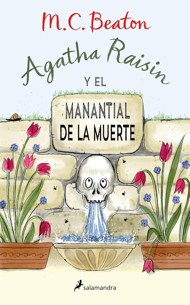 Portada de Agatha Raisin y el manantial de la muerte, de M.C. Beaton