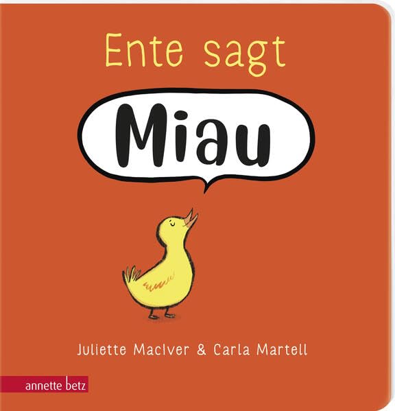 Ente sagt Miau (Board Book)