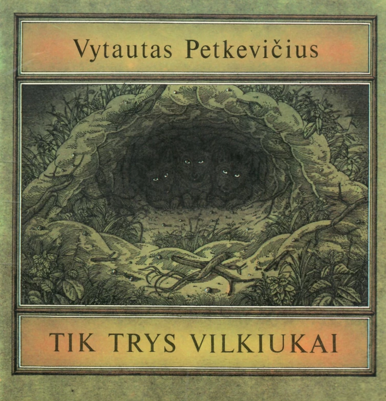 Tik trys vilkiukai