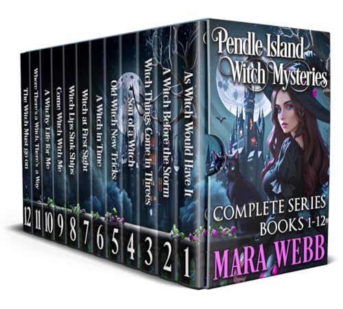 Pendle Island Witch Mysteries Complete Books 1-12 (Kindle Edition)