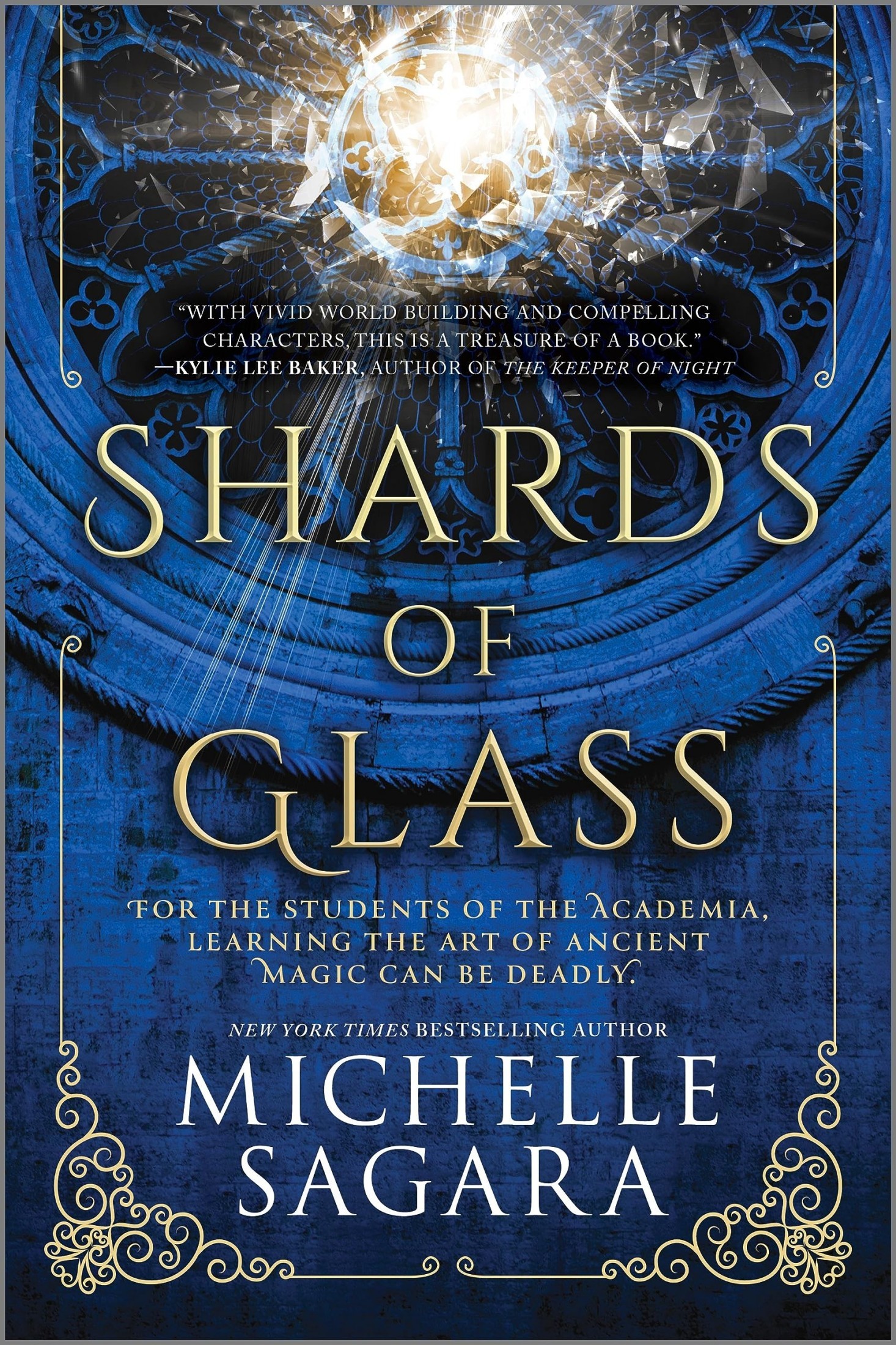 Shards of Glass: A Novel – A Deadly Mystery Set in an Elite School of Magic and Dragons (The Academia Chronicles Book 1)