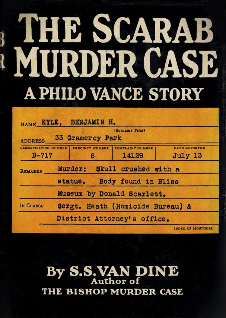 The Scarab Murder Case
