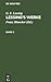 G. E. Lessing: Lessing’s We...