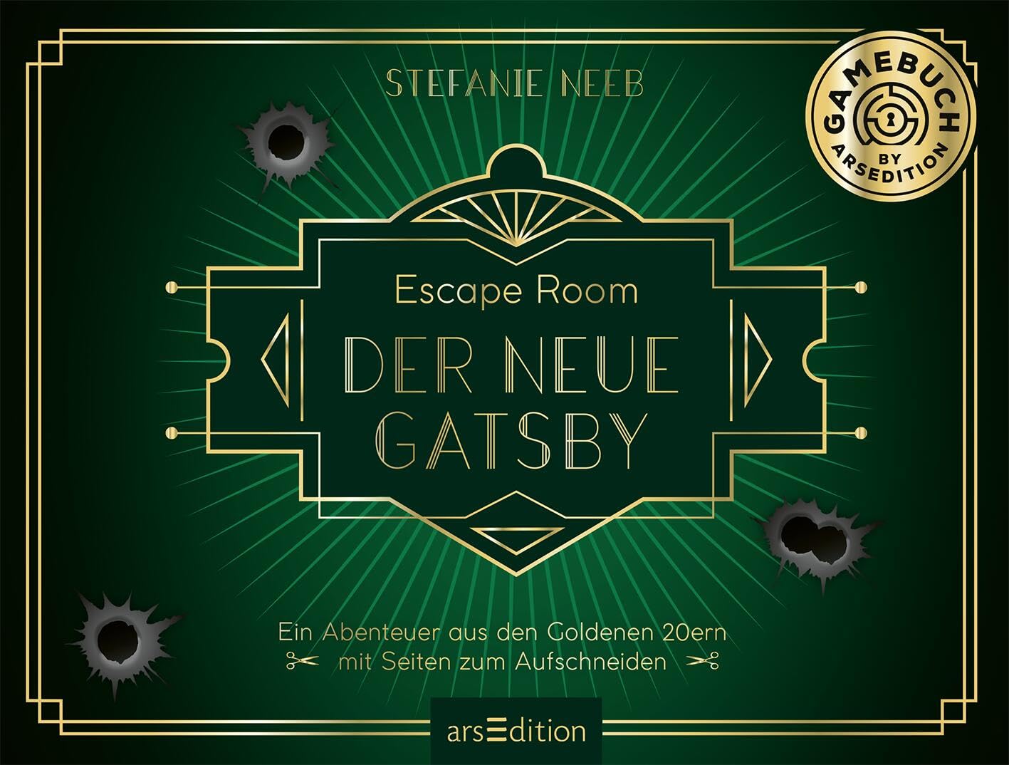 Escape Room: Der neue Gatsby: Ein Abenteuer aus den Goldenen 20ern mit Seiten zum Aufschneiden