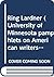 Ring Lardner (University of Minnesota pamphlets on American writers)