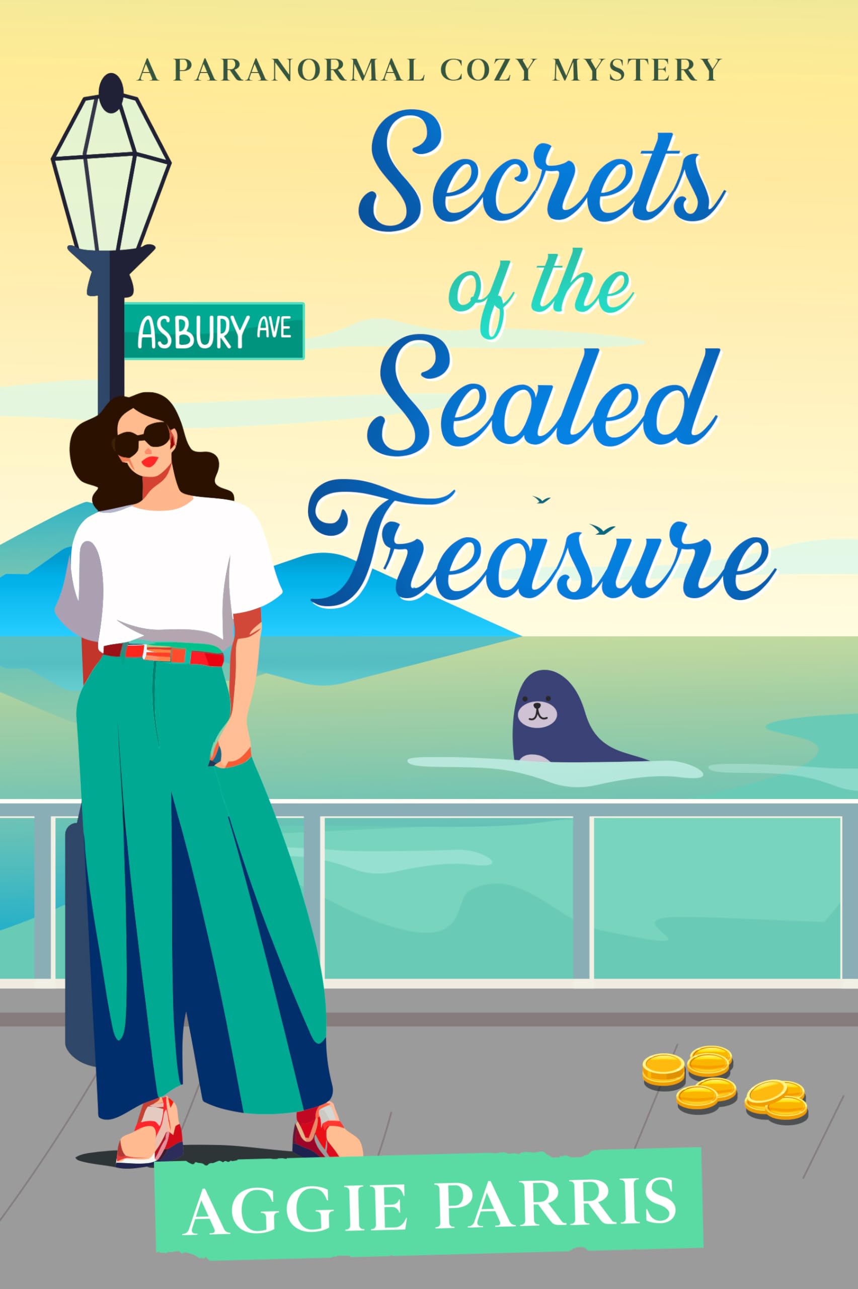 Secrets of the Sealed Treasure: A paranormal cozy mystery (Sleuthing with Seals Book 1)