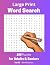 Large Print Word Search: 10...