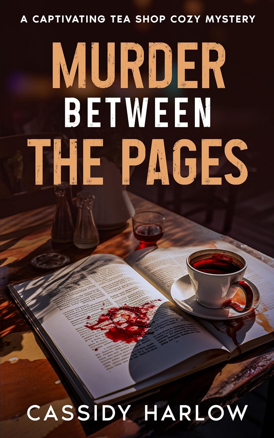 Murder Between the Pages: A Captivating Tea Shop Cozy Mystery