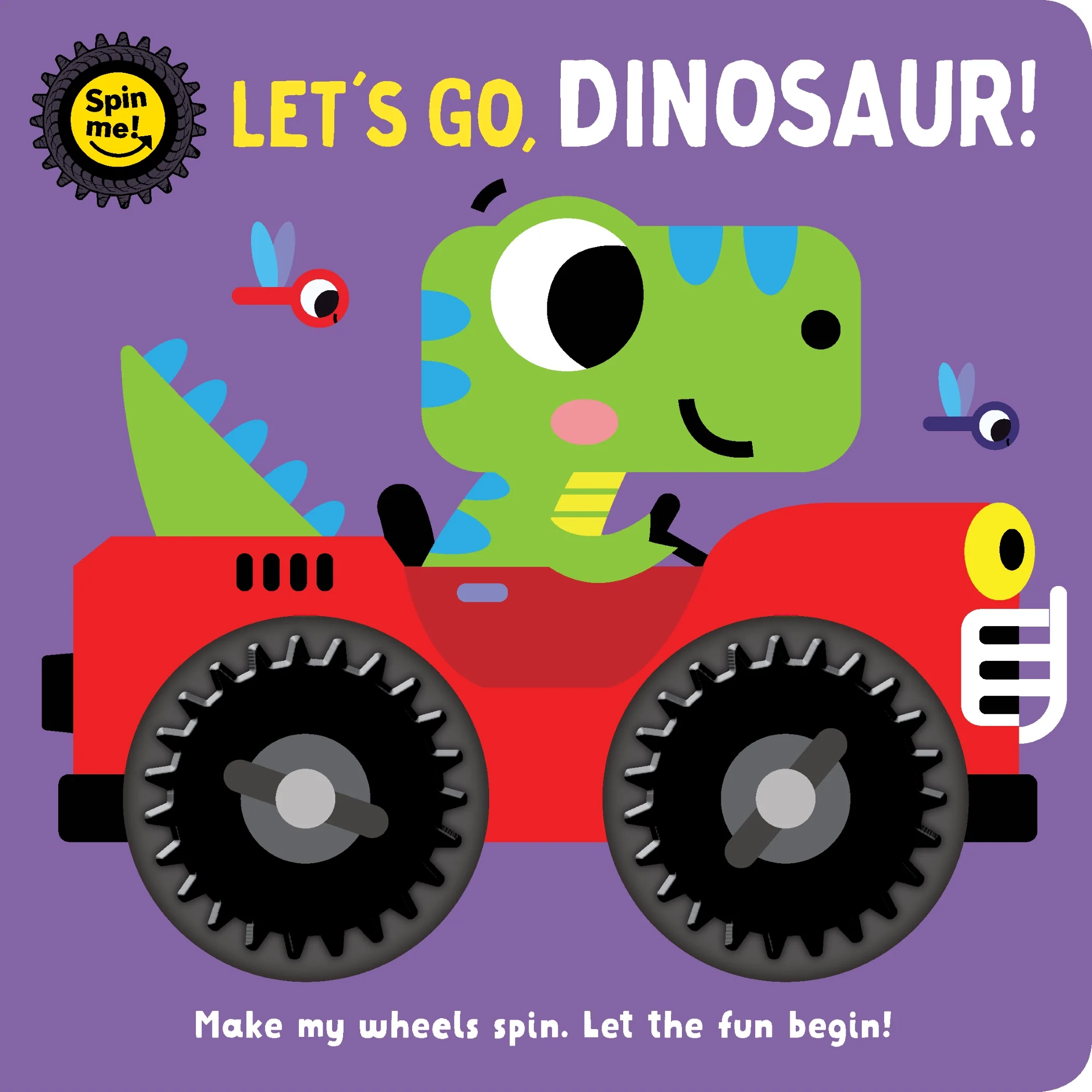 Spin Me! - Let's Go, Dinosaur! (Board Book)