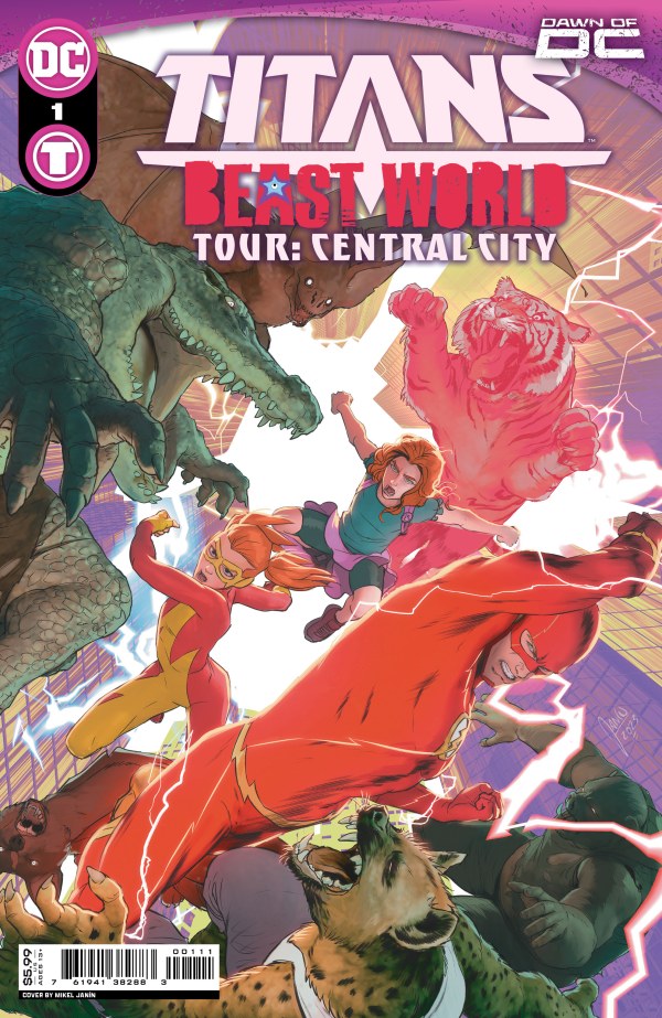 Titans: Beast World Tour: Central City (2023) #1 (Titans: Beast World (2023-))
