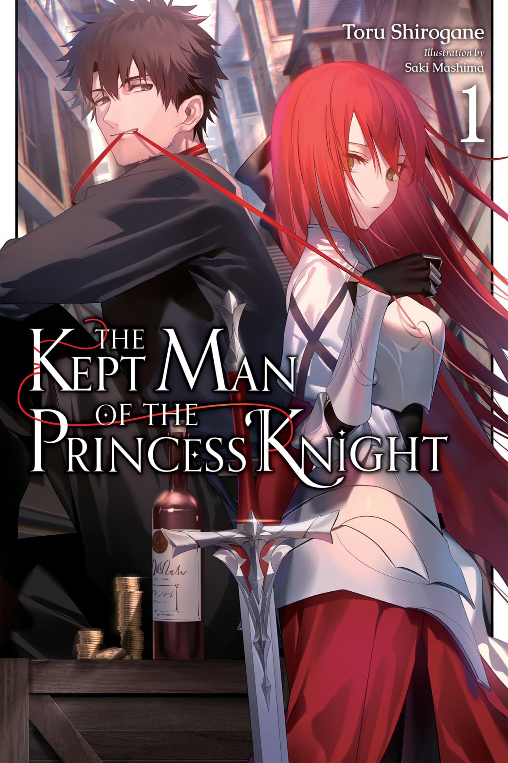 The Kept Man of the Princess Knight, Vol. 1 (The Kept Man of the Princess Knight Light Novel, #1)