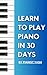 Piano Guide for Adult Begin...