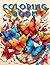 Butterfly Coloring for Adults by Monkey Creative Studio