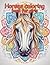Horses coloring book for girls by Max Ward