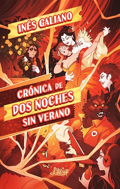 Portada de Crónica de dos noches sin verano, de Ines Galiano