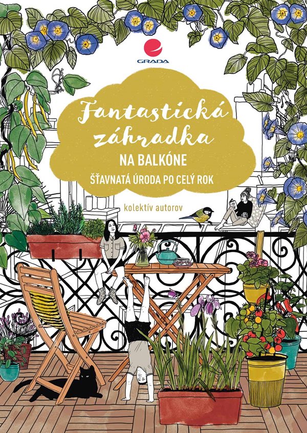 Fantastická záhradka na balkóne (Paperback)