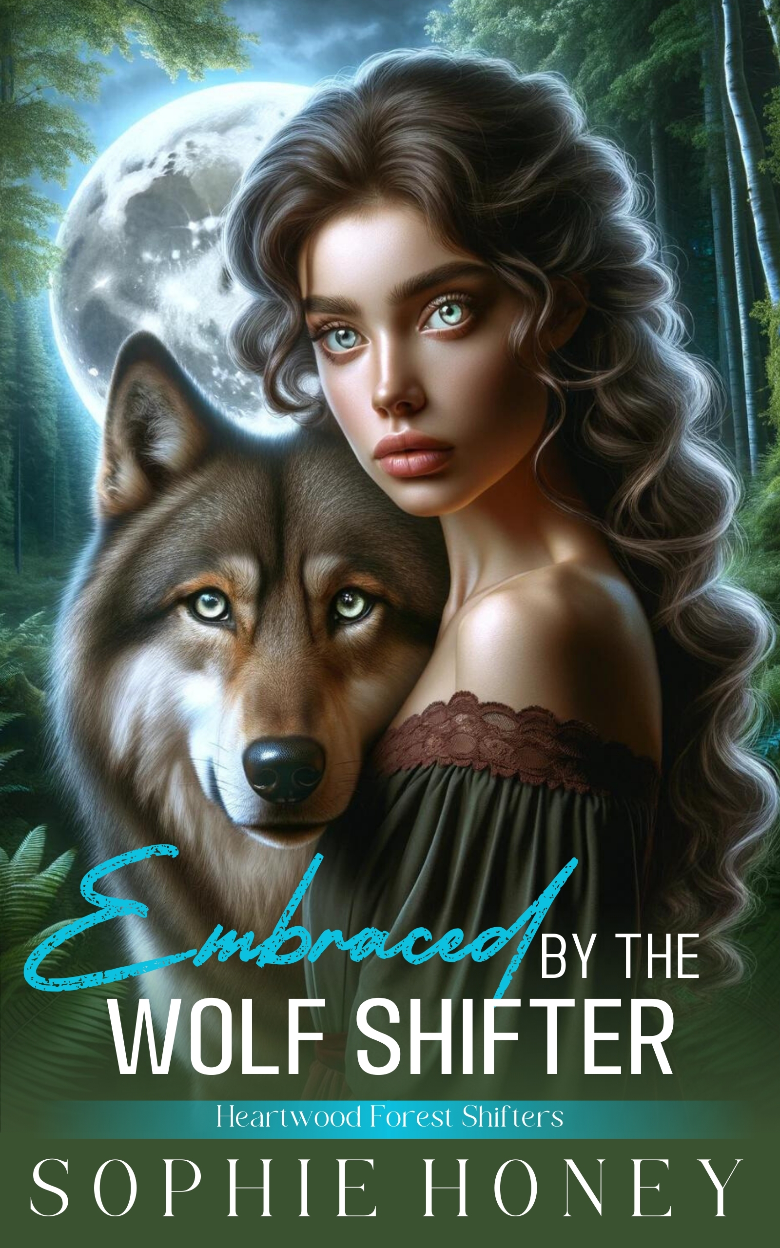Embraced by the Wolf Shifter: A Steamy Instalove Fated Mates Romance (Heartwood Forest Shifters)