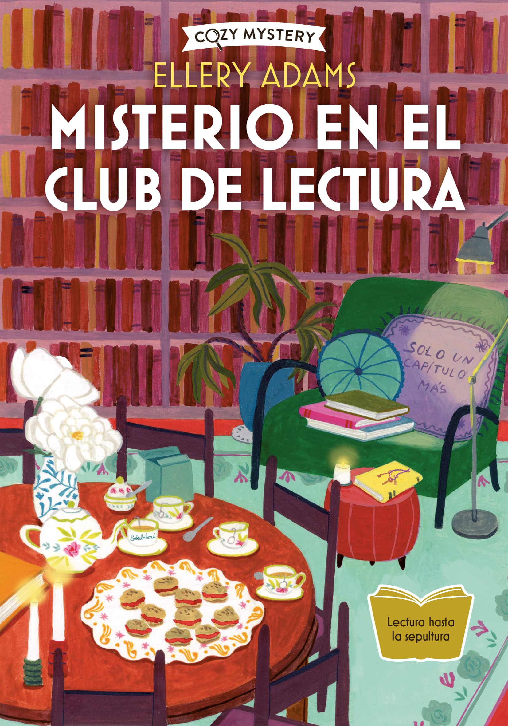 Misterio en el club de lectura (Secretos, libros y bollos, #1)