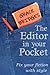 The Editor in your Pocket by Grace Bridges The Editor in your Pocket by Grace Bridges