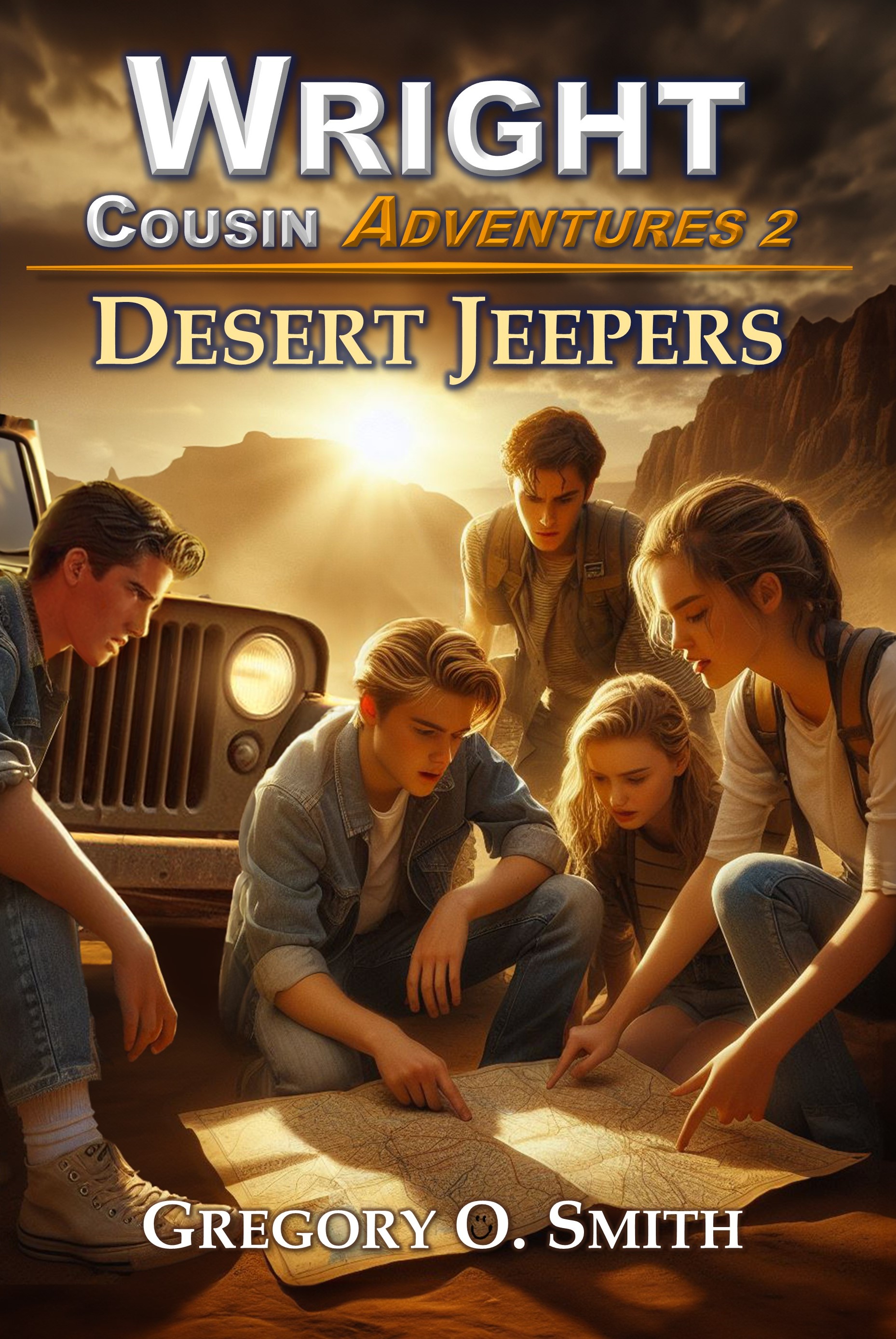 Desert Jeepers (Wright Cousin Adventures, #2)