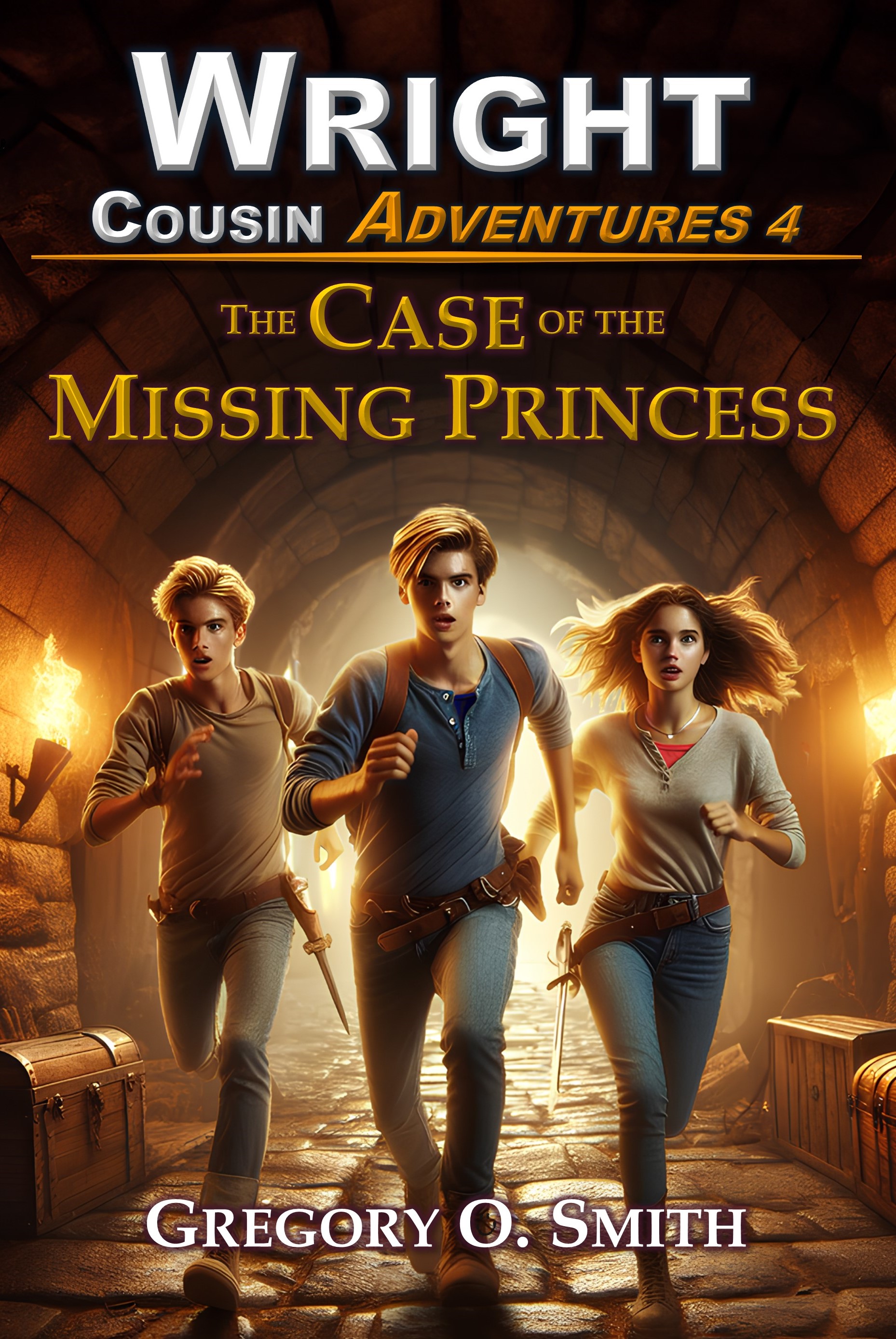 The Case of the Missing Princess (Wright Cousin Adventures #4)
