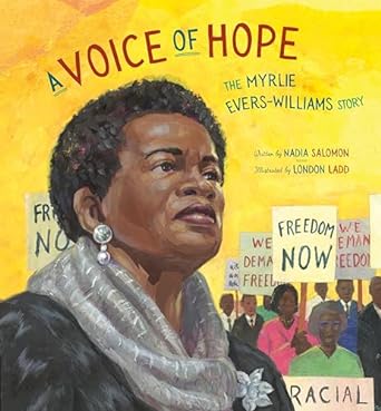 A Voice of Hope: The Myrlie Evers-Williams Story (Hardcover)