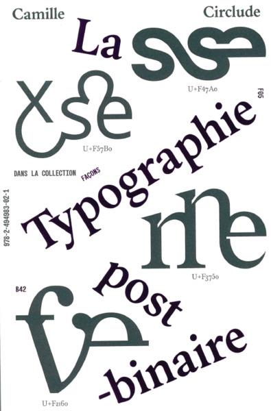 La typographie post-binaire (Paperback)