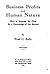 Business Profits and Human Nature, How to Increase the First ... by Fred Charters Kelly