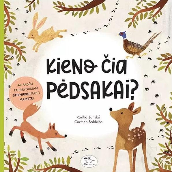 Kieno čia pėdsakai? (Hardcover)