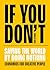 If you don't by Donald Roos