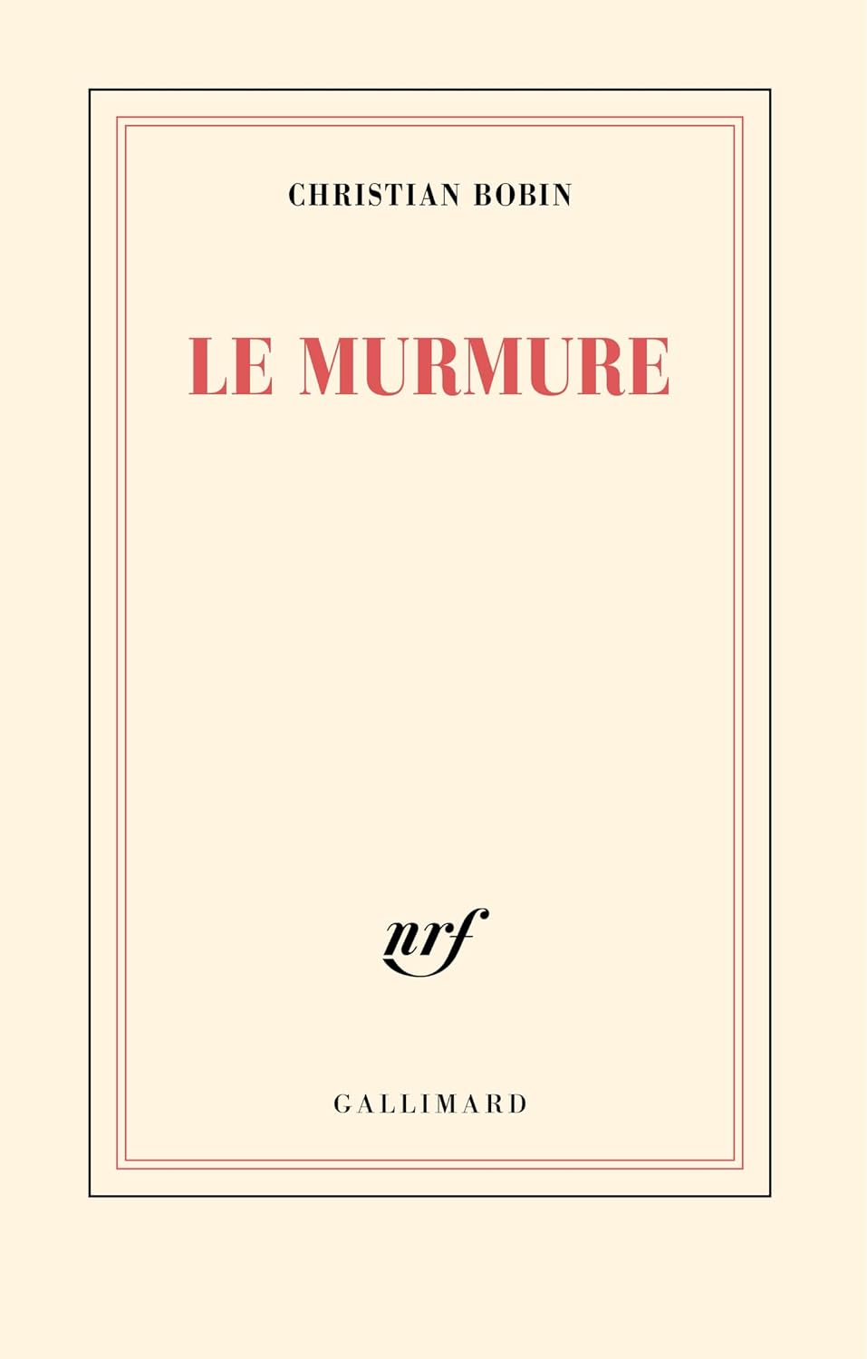 Le murmure (Paperback)