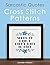 Sarcastic Quotes Cross Stitch Patterns Book by Jennifer      Williams
